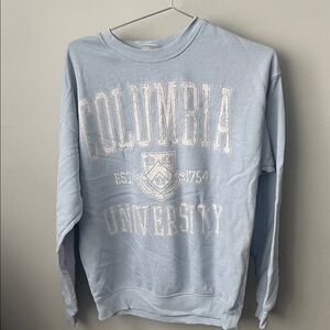 Columbia University Light Blue Crewneck Sweatshirt